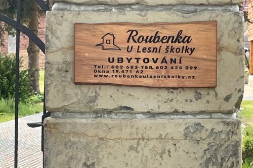 informační cedule
