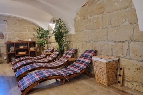 Sauna relaxační zóna